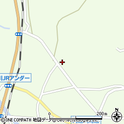 秋田県由利本荘市岩城内道川風平8-12周辺の地図