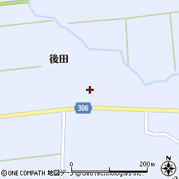 秋田県大仙市豊川熊野堂周辺の地図