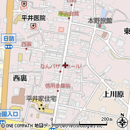 平井理容店周辺の地図