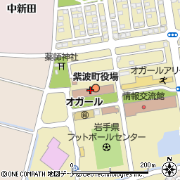 紫波町役場　財政課財政調整室周辺の地図