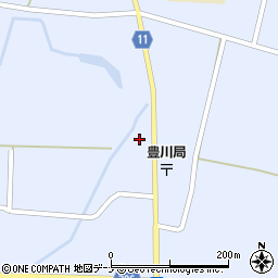 豊川理容所周辺の地図