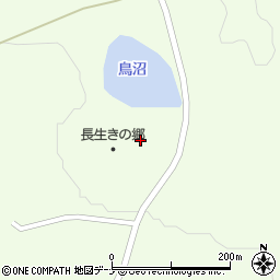 秋田県由利本荘市岩城内道川（ガザ平）周辺の地図