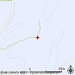 秋田県立　総合射撃場周辺の地図