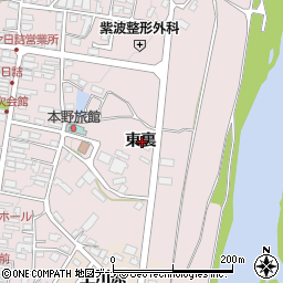 岩手県紫波郡紫波町日詰東裏周辺の地図