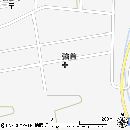 秋田県大仙市強首強首560周辺の地図
