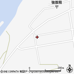 秋田県大仙市強首強首1254周辺の地図