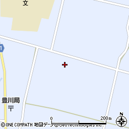 秋田県大仙市豊川八丁堀関下9周辺の地図