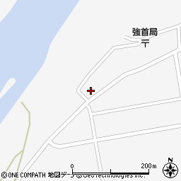 秋田県大仙市強首強首73周辺の地図