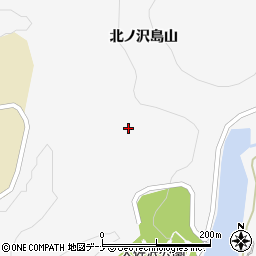 秋田県大仙市刈和野山堂ケ沢周辺の地図