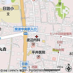 岩手県紫波郡紫波町日詰郡山駅179周辺の地図