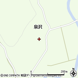 秋田県大仙市土川高林周辺の地図