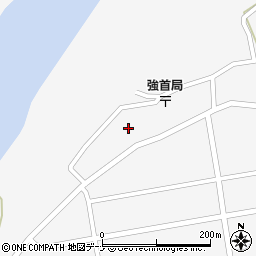 秋田県大仙市強首強首82周辺の地図