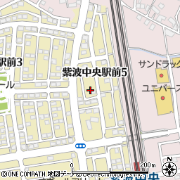 紫波中央駅前3号公園周辺の地図