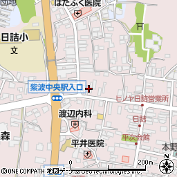 松竹食堂周辺の地図