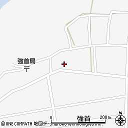 秋田県大仙市強首強首93周辺の地図