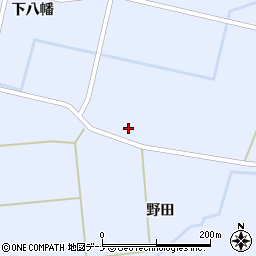 秋田県大仙市豊川七窪19周辺の地図
