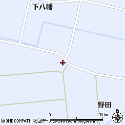 秋田県大仙市豊川北川22周辺の地図