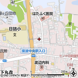 岩手県紫波郡紫波町日詰郡山駅140周辺の地図