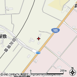 秋田県大仙市上鴬野高橋112周辺の地図
