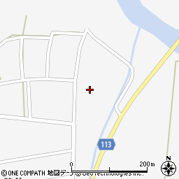 秋田県大仙市強首強首112周辺の地図