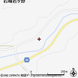 秋田県由利本荘市岩城君ヶ野竹屋82周辺の地図