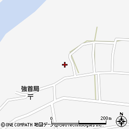 秋田県大仙市強首強首264周辺の地図