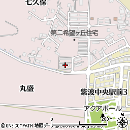 岩手県紫波郡紫波町日詰七久保65-2周辺の地図