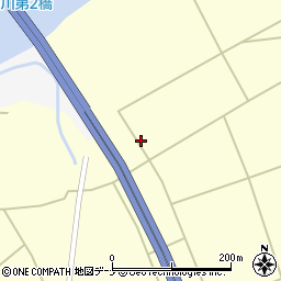 秋田県大仙市大巻大巻周辺の地図