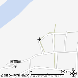 秋田県大仙市強首強首245周辺の地図