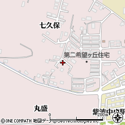 岩手県紫波郡紫波町日詰七久保52-24周辺の地図