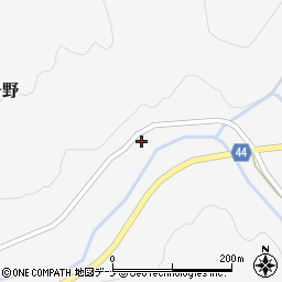 秋田県由利本荘市岩城君ヶ野竹屋59周辺の地図