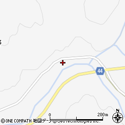 秋田県由利本荘市岩城君ヶ野竹屋58周辺の地図