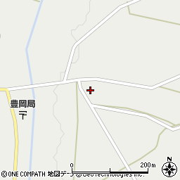 秋田県大仙市豊岡向野47周辺の地図