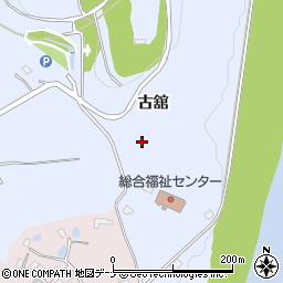 岩手県紫波郡紫波町二日町古舘周辺の地図