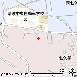 岩手県紫波郡紫波町日詰七久保25周辺の地図