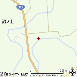 秋田県大仙市協和下淀川新屋布周辺の地図