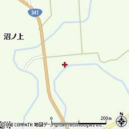 秋田県大仙市協和下淀川（新屋布）周辺の地図