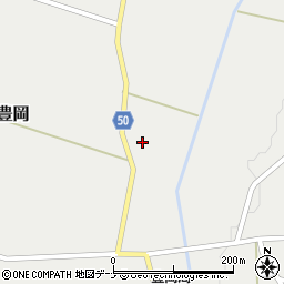 秋田県大仙市豊岡肥前周辺の地図
