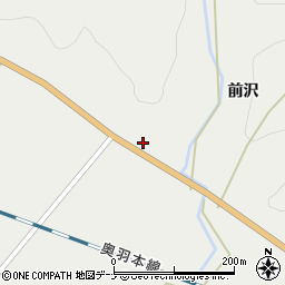 秋田県大仙市協和峰吉川僧ケ沢西2周辺の地図