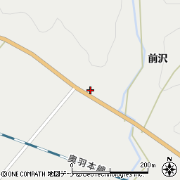 秋田県大仙市協和峰吉川（僧ケ沢西）周辺の地図
