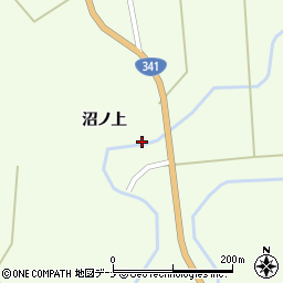 秋田県大仙市協和下淀川沼ノ上55周辺の地図