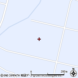 秋田県大仙市豊川街道下北100周辺の地図
