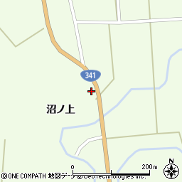 秋田県大仙市協和下淀川沼ノ上41周辺の地図