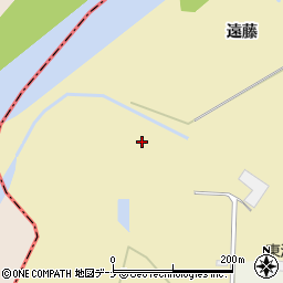 秋田県大仙市下鴬野遠藤周辺の地図