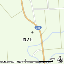 秋田県大仙市協和下淀川沼ノ上44周辺の地図