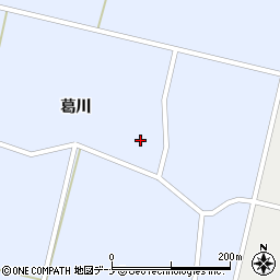 秋田県大仙市豊川葛川72周辺の地図