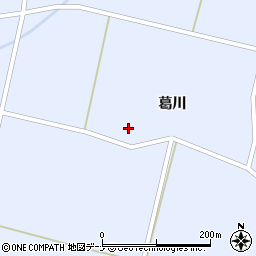 秋田県大仙市豊川葛川32周辺の地図