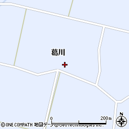 秋田県大仙市豊川葛川67周辺の地図