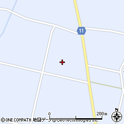 秋田県大仙市豊川街道下北76周辺の地図