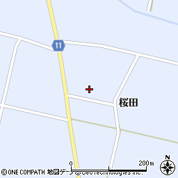 秋田県大仙市豊川街道ノ上周辺の地図